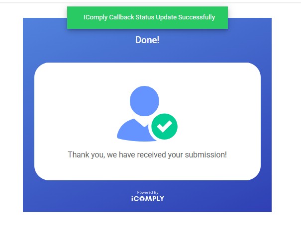 KYC done