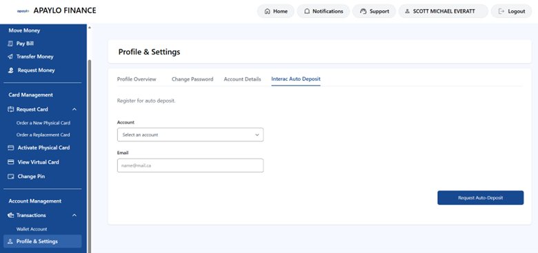 Profile Settings