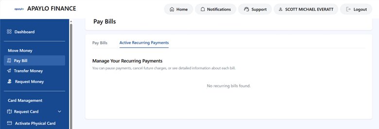 Active Recurring Payments