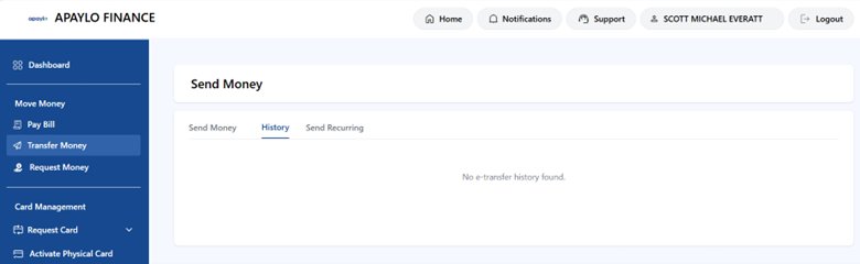 History tab